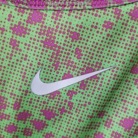 Nike Pro Sports Bra Lime Green & Pink Size Small. - Picture 3 of 6